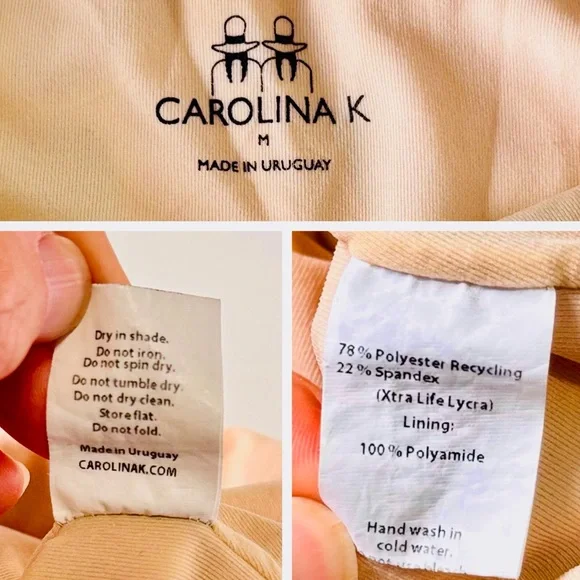 CAROLINA K. Giraffe Print Ruffle Sleeve One Piece Boho Swimsuit - Picture 15 of 16